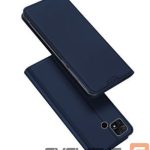 Book case Dux Ducis Xiaomi Poco C40 flip cover card wallet stand Blue