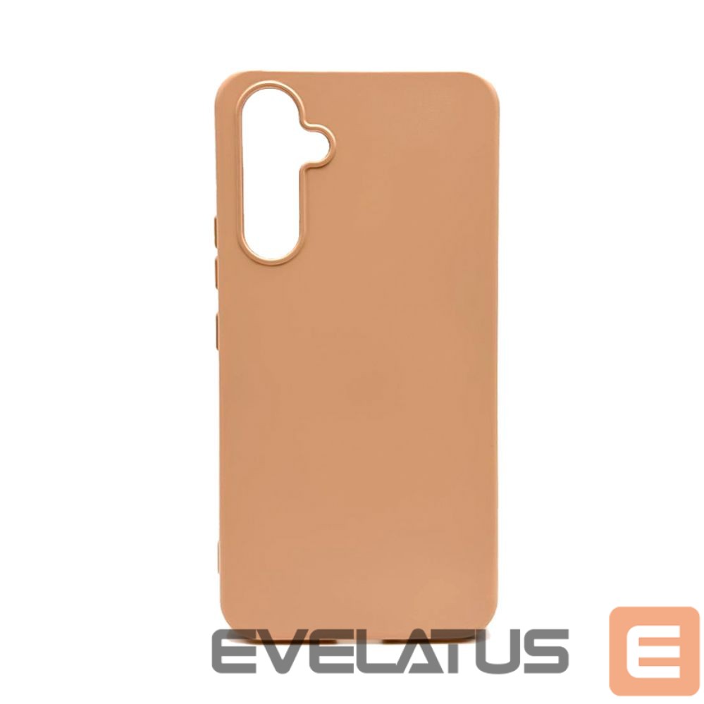 Back panel cover Evelatus Samsung Galaxy A54 TPU Nano Silicone Case Pink Sand