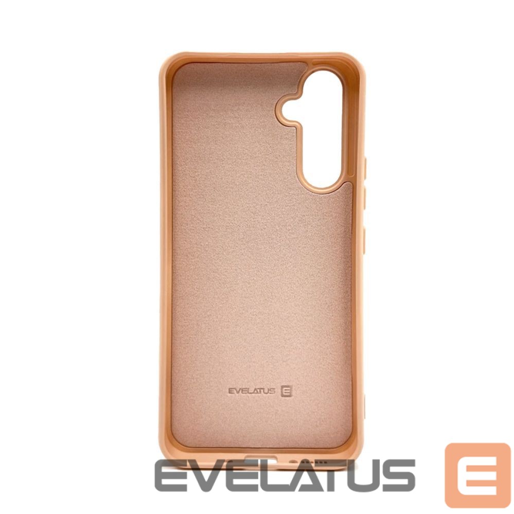 Back panel cover Evelatus Samsung Galaxy A54 TPU Nano Silicone Case Pink Sand