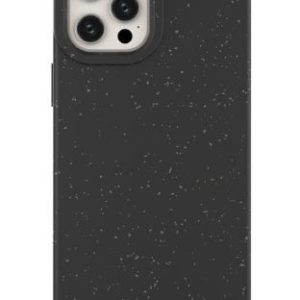 Back panel cover Eco Apple iPhone 12 Pro Max Silicone Cover Phone Shell Case Black