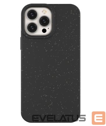 Back panel cover Eco Apple iPhone 13 Pro Max Silicone Cover Phone Shell Case Black