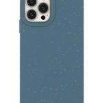 Back panel cover Eco Apple iPhone 14 Pro silicone degradable cover Blue