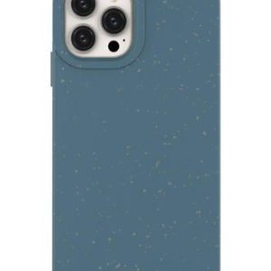 Back panel cover Eco Apple iPhone 14 Pro silicone degradable cover Blue