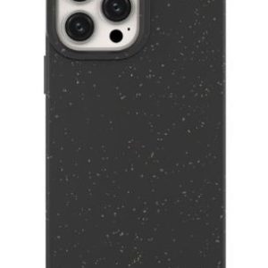 Back panel cover Eco Apple iPhone 14 Pro Max silicone degradable cover Black