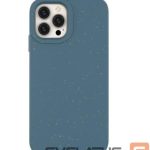 Back panel cover Eco Apple iPhone 14 Pro Max silicone degradable cover Blue
