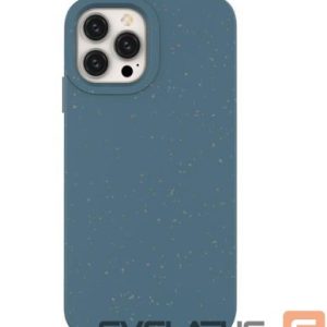 Back panel cover Eco Apple iPhone 14 Pro Max silicone degradable cover Blue