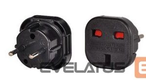 Adapter iLike  UK/EU CHARGER ADAPTER Black