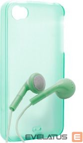 Back panel cover Apple  iPhone 5 Venom Signature TPU Shell & Earphones Green