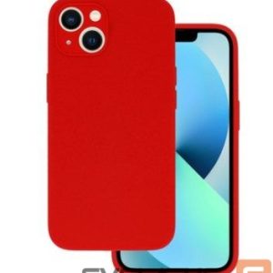 Back panel cover Vennus - GALAXY A13 4G SILICONE LITE CASE Red