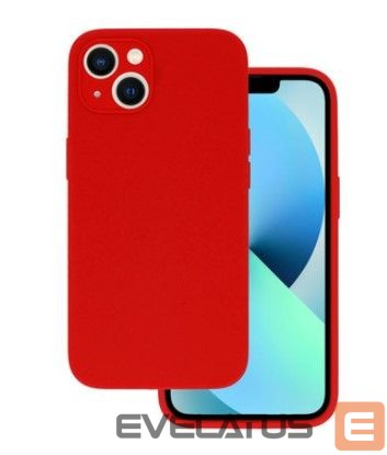 Back panel cover Vennus - GALAXY A13 4G SILICONE LITE CASE Red