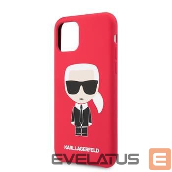 Back panel cover Karl Lagerfeld Apple iPhone 11 Pro Iconic Body Cover Red