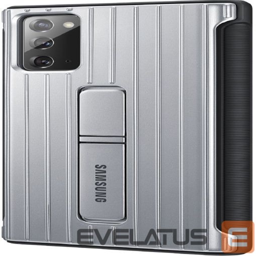 Back panel cover Samsung Galaxy Note 20/Note 20 5G Protective Standing Cover case Silver