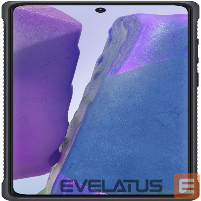 Back panel cover Samsung Galaxy Note 20/Note 20 5G Protective Standing Cover case Silver