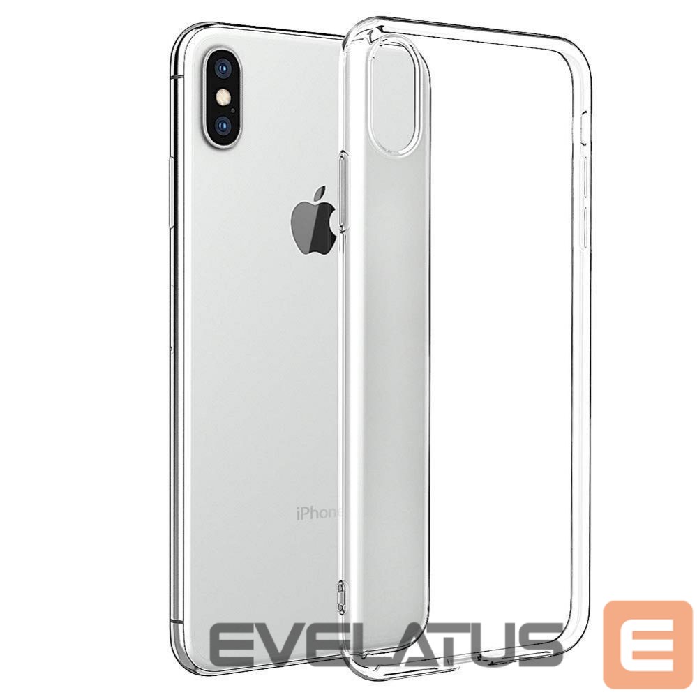 Back panel cover iLike Apple iPhone X/XS Slim Case 1mm Transparent