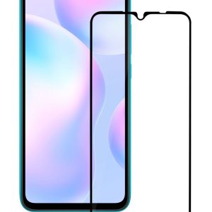 Protective glass iLike Xiaomi Xiaomi Redmi 9 2.5D Black Frame Full Glue (without packaging)