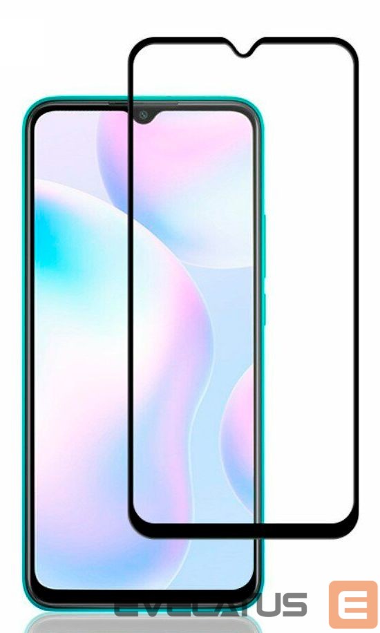 Protective glass iLike Xiaomi Xiaomi Redmi 9a 2.5D Black Frame Full Glue