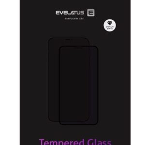 Protective glass Evelatus Apple iPhone 12 Mini 5.4'' 2.5D Full Cover Japan Glue Glass Anti-Static 