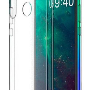 Back panel cover Evelatus Huawei P40 Lite E Clear Silicone Case 1.5mm TPU Transparent