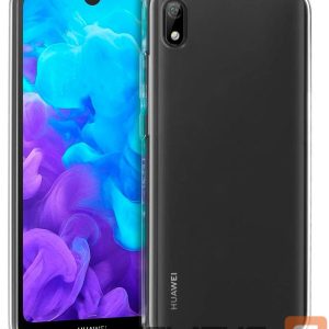 Back panel cover Evelatus Huawei Y5 2019 Clear Silicone Case 1.5mm TPU Transparent
