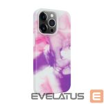 Back panel cover Evelatus Apple iPhone 13 Pro Max Premium Silicone case Customized Print Purple