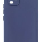 Back panel cover Evelatus Xiaomi Xiaomi Mi 10 Lite Soft Touch Silicone Blue