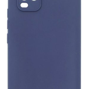 Back panel cover Evelatus Xiaomi Xiaomi Mi 10 Lite Soft Touch Silicone Blue