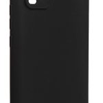 Back panel cover Evelatus Xiaomi Xiaomi Mi 10 Lite Soft Touch Silicone Black