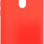 Back panel cover Evelatus Xiaomi Redmi 9 Soft Touch Silicone Red
