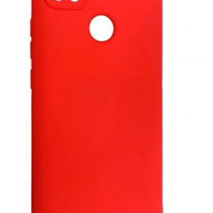 Back panel cover Evelatus Xiaomi Redmi 9C / 10A Soft Touch Silicone Red