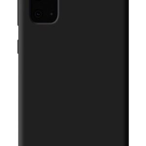 Back panel cover Evelatus Samsung Galaxy Note 20 Nano Silicone Case Soft Touch TPU Black