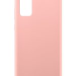 Back panel cover Evelatus Samsung Galaxy Note 20 Nano Silicone Case Soft Touch TPU Beige