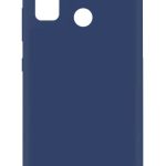Back panel cover Evelatus Huawei P Smart 2020 Soft Touch Silicone Blue