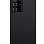 Back panel cover Evelatus Samsung Galaxy Note 20 Ultra Nano Silicone Case Soft Touch TPU Black