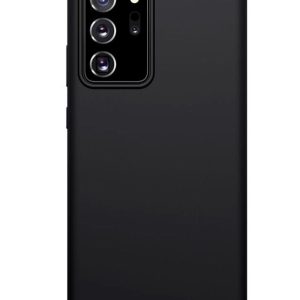 Back panel cover Evelatus Samsung Galaxy Note 20 Ultra Nano Silicone Case Soft Touch TPU Black
