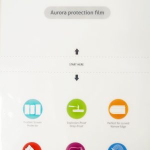 Protective film Evelatus Universal Universal Aurora Colorful Protection Film for Screen Cutter