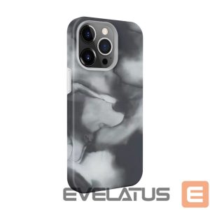 Back panel cover Evelatus Apple iPhone 14 Pro Premium Silicone case Customized Print Gray