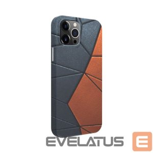Back panel cover iLike Apple iPhone 12 Pro Max Cover Prowhite Customized Print Design Blue Red
