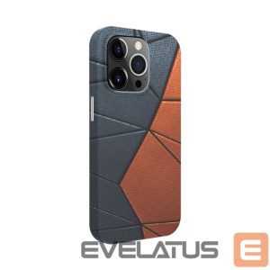 Back panel cover iLike Apple iPhone 13 Pro Max Cover Prowhite Customized Print Design Blue Red