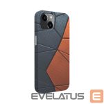 Back panel cover iLike Apple iPhone 14 Cover Prowhite Customized Print Design Blue Red