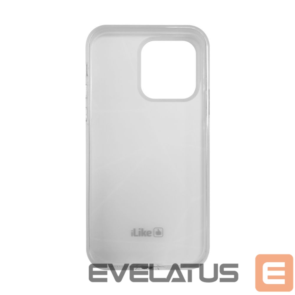 Back panel cover iLike Apple iPhone 14 Pro Max Cover Prowhite Customized Print Design Blue Red
