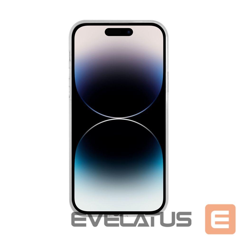 Back panel cover iLike Apple iPhone 14 Pro Max Cover Prowhite Customized Print Design Gray