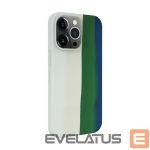 Back panel cover Evelatus Apple iPhone 14 Pro Max Silicone case Multi-Colored Green