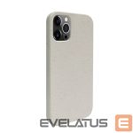 Back panel cover iLike Apple iPhone 12 Pro Max Silicone plastic case Eco Print Design White