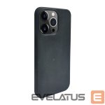 Back panel cover iLike Apple iPhone 13 Pro Silicone plastic case Eco Print Design Black