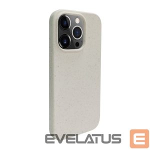 Back panel cover iLike Apple iPhone 13 Pro Silicone plastic case Eco Print Design White