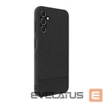 Back panel cover iLike Samsung Galaxy A14 5G Plastic Leather Back Cover Black