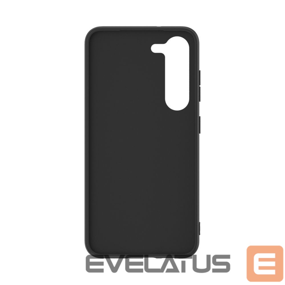 Back panel cover iLike Samsung Galaxy S23 Plastic Leather Back Cover Black