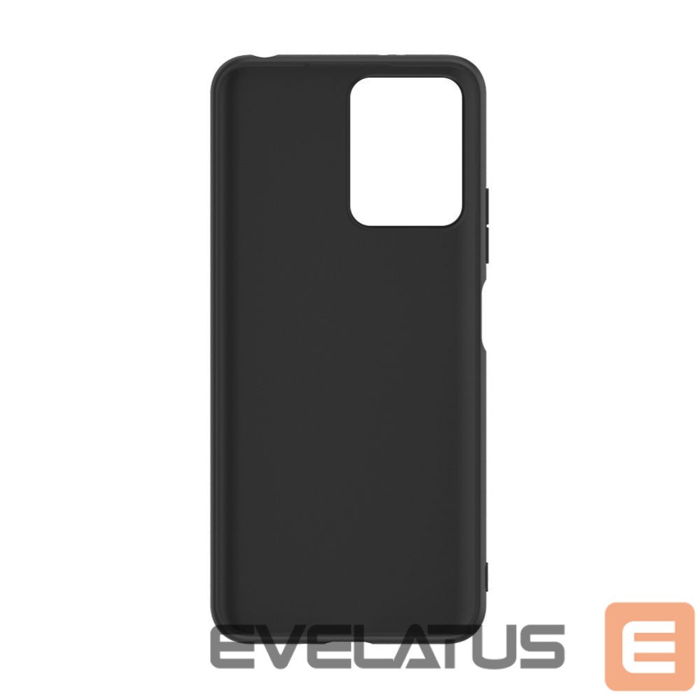 Back panel cover iLike Xiaomi Redmi Note 12 / Poco X5 Plastic Leather Back Cover Black