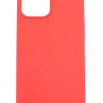 Back panel cover Evelatus Apple iPhone 12 mini Premium Soft Touch Silicone Case Bright Red