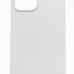 Back panel cover Evelatus Apple iPhone 12/12 Pro Premium Soft Touch Silicone Case White